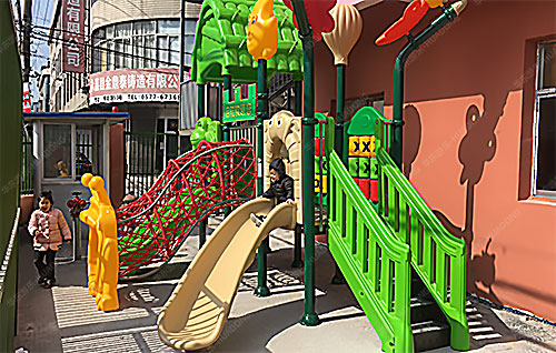 幼儿园森林系列户外滑梯